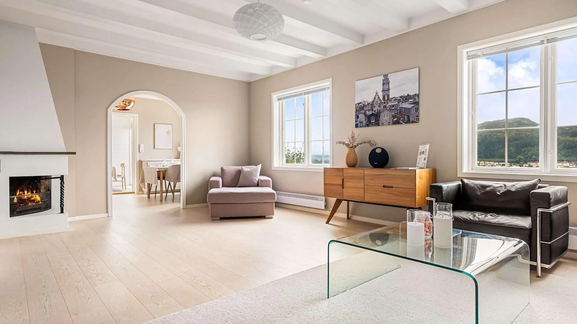 Dinbnb Homes I Luxury Villa With Hot Tub & Views Bergen